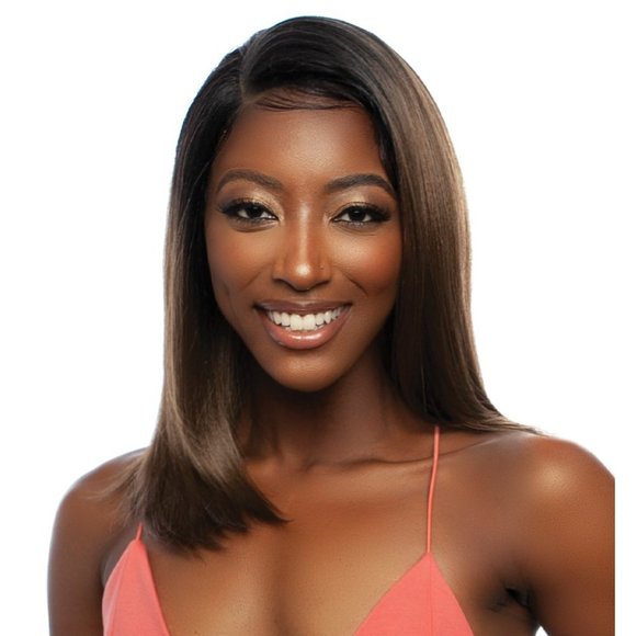 MLHC203 Juna Mane Concept Lace Front Wig HD Ear to Ear Frontal Human Hair Blend - Picture 2 of 5